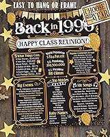 Vista 333 de Lone Star Art 66ª Reunión de Graduados (Sesenta y seis) Decoración en Oro - Recordando El Año - Clase de 1959 - Póster Sin Marco de 11x14 - Globos