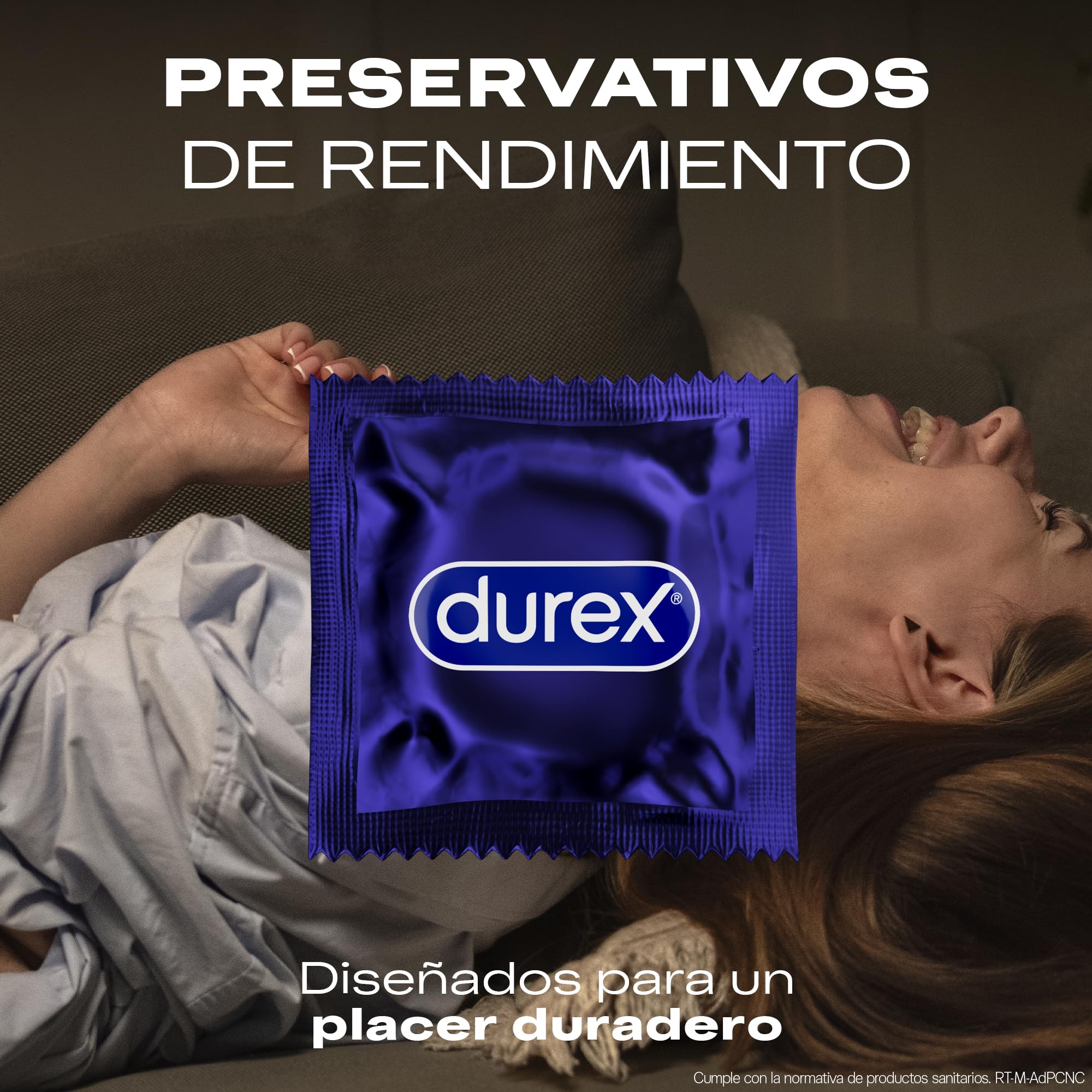 Durex Mutual Clímax Preservativos Con Puntos Y Estrías Para Ella Y Efecto Retardante Eyaculación para Él - 6x12 condones