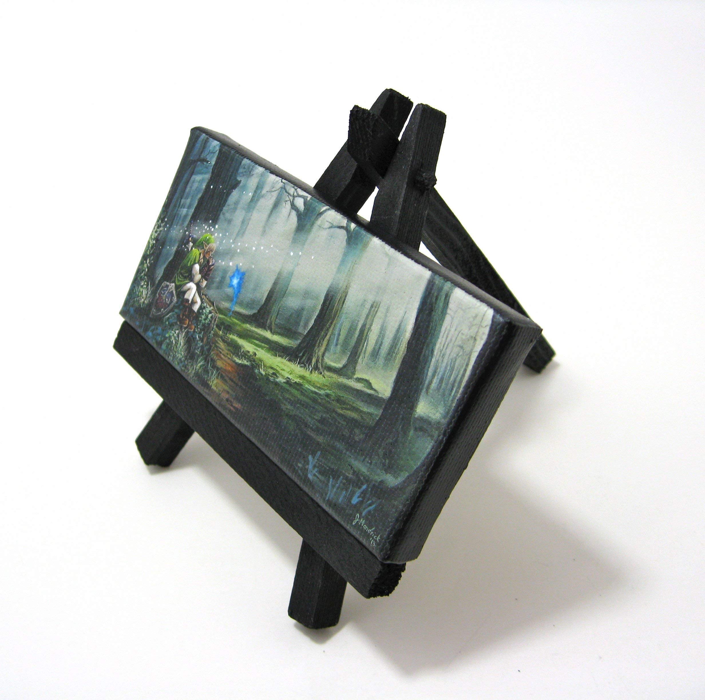 Legend of Zelda Mini Painting - A Song for Navi