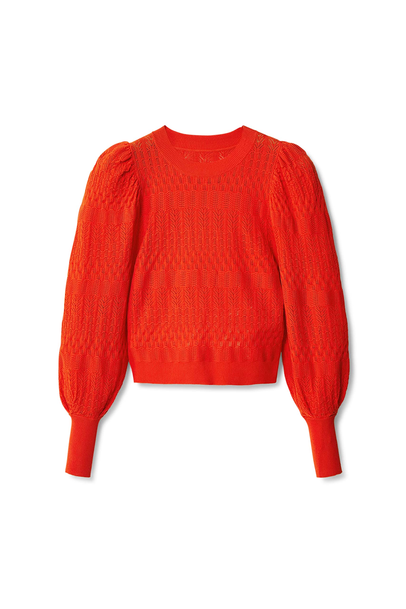 Desigual Sweter Kobiety Orange Jers_ona 7002 Orange