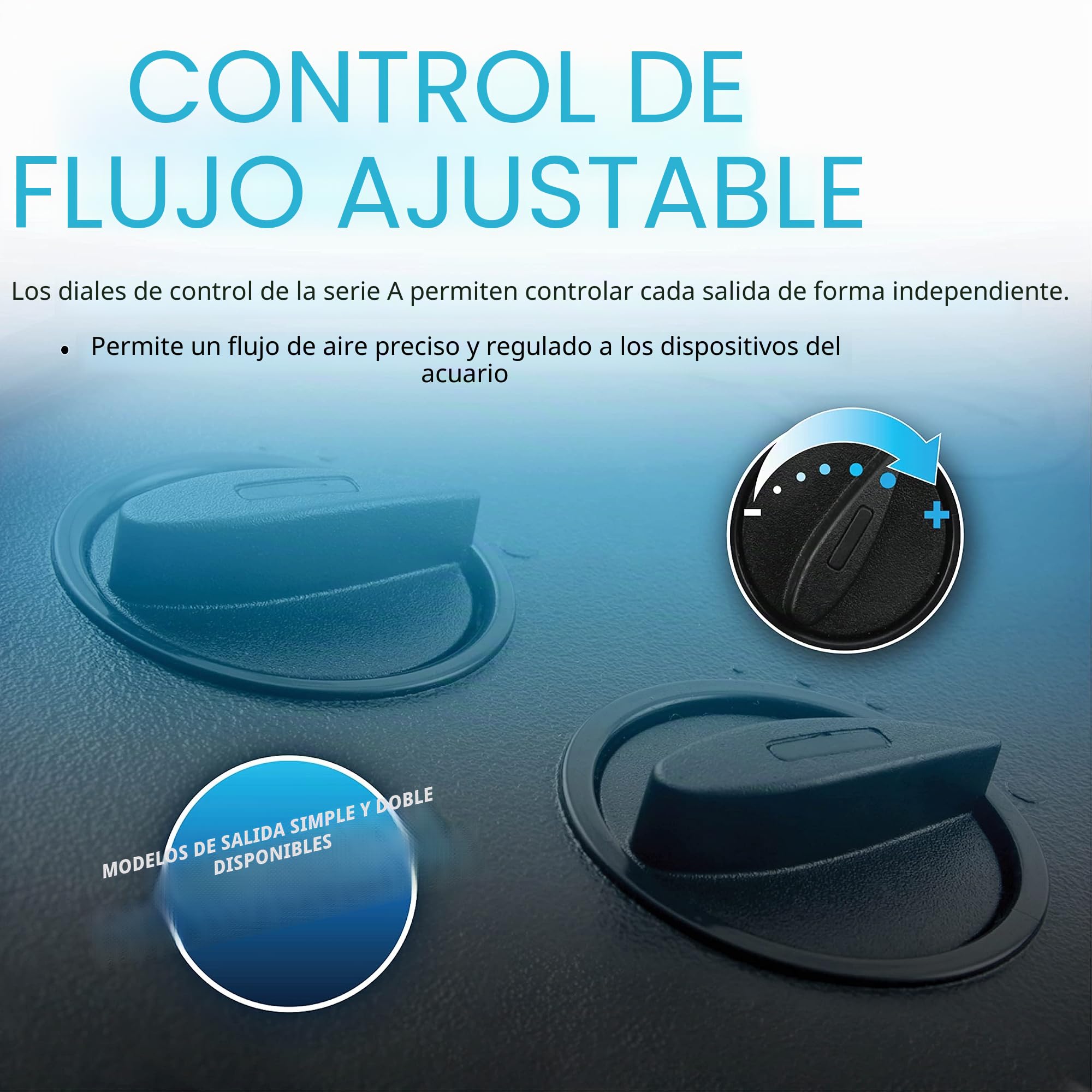 Fluval - Bomba de aire para acuario