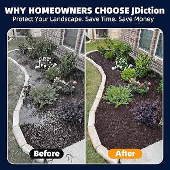 JDiction Mulch Anchor & Stone Glue, Ready-to-Use Landscape Spray, 32 oz
