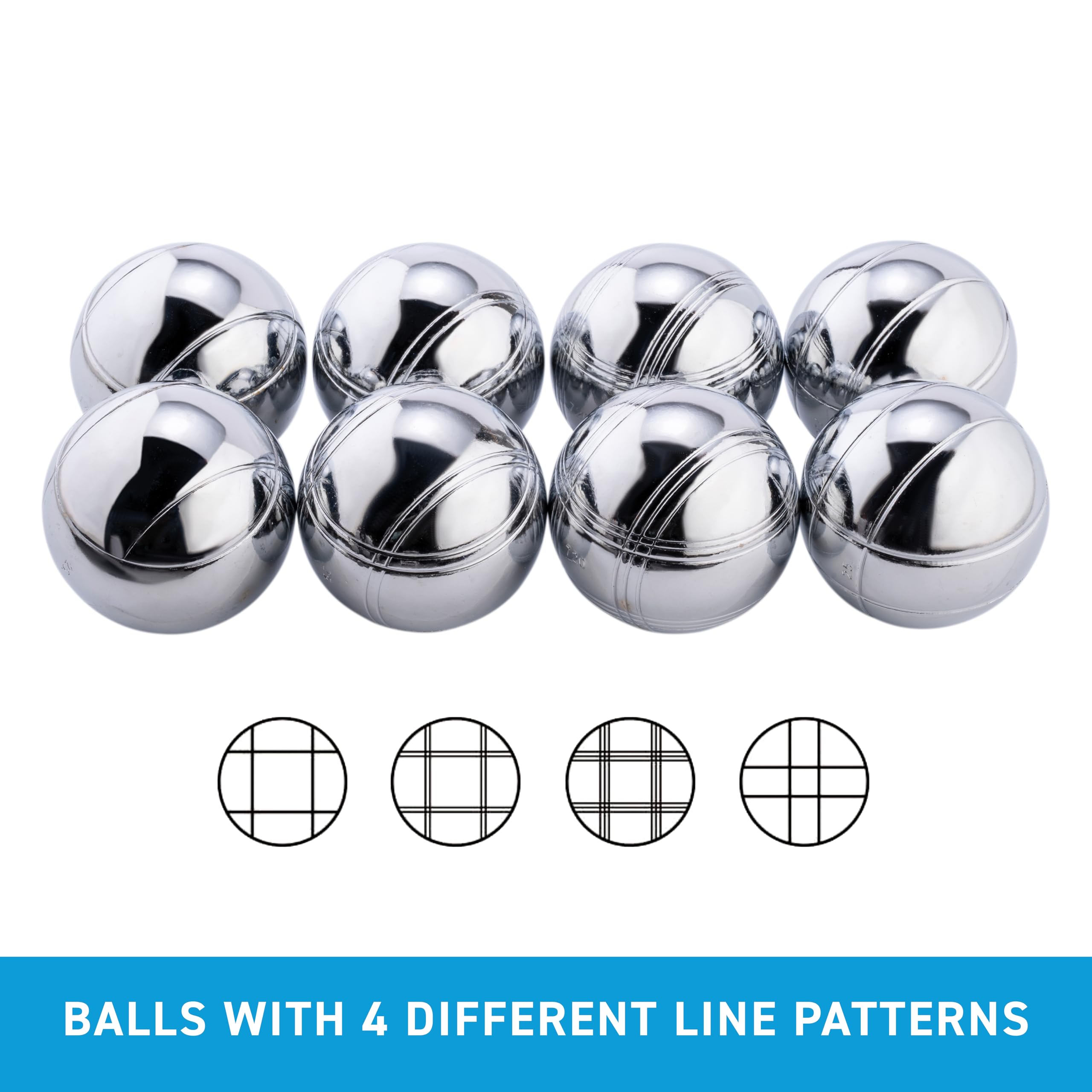 Engelhart - Sacoche de jeu de 8 Boules - 010203