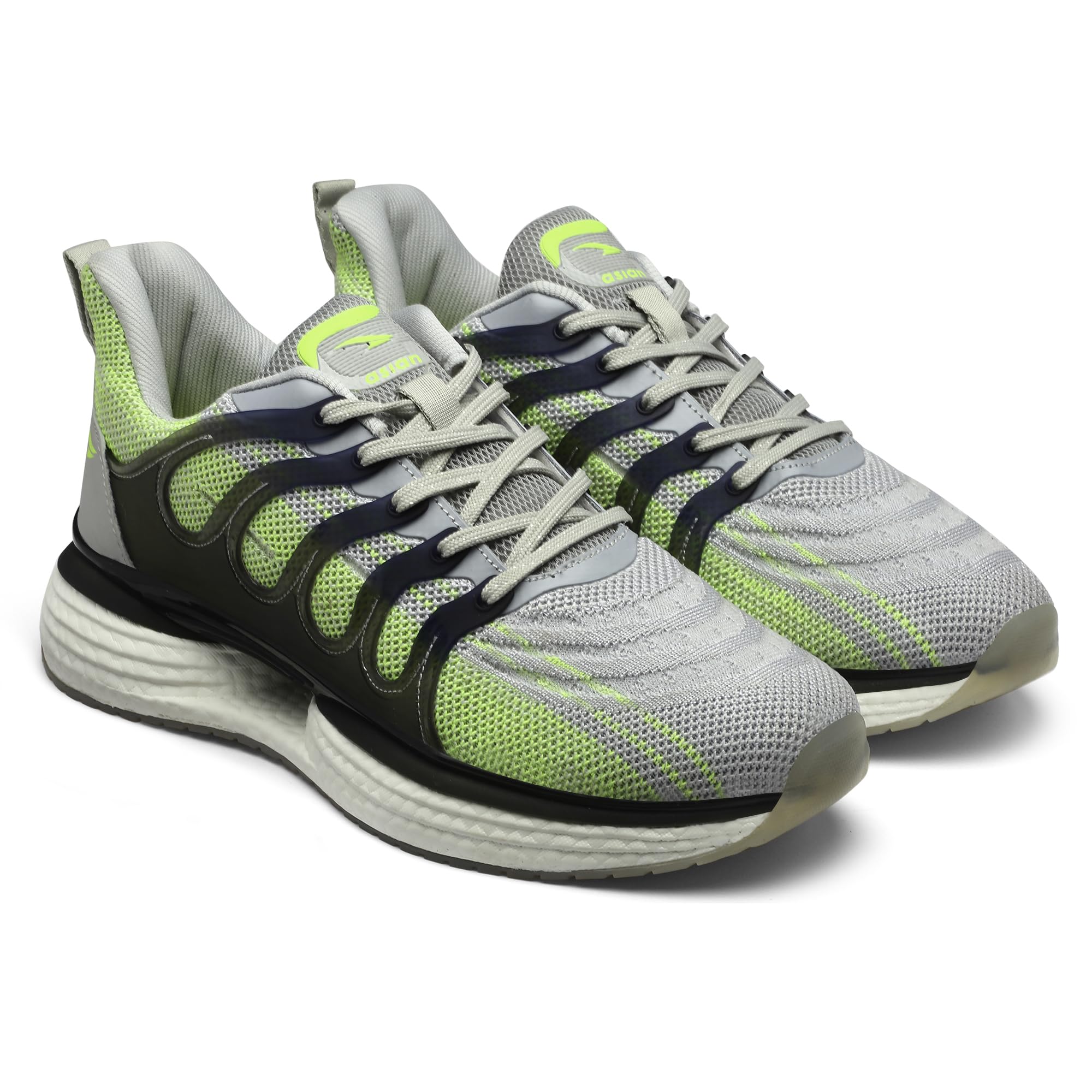 ASIAN Mens Airflow-02 Sports Running,Walking Shoes with Extra Advanced Knit Technology | Memory Foam Insole Lace-Up Shoes for Mens & Boys (B0CFTTL1VC) Amazon Price History, Amazon Price Tracker