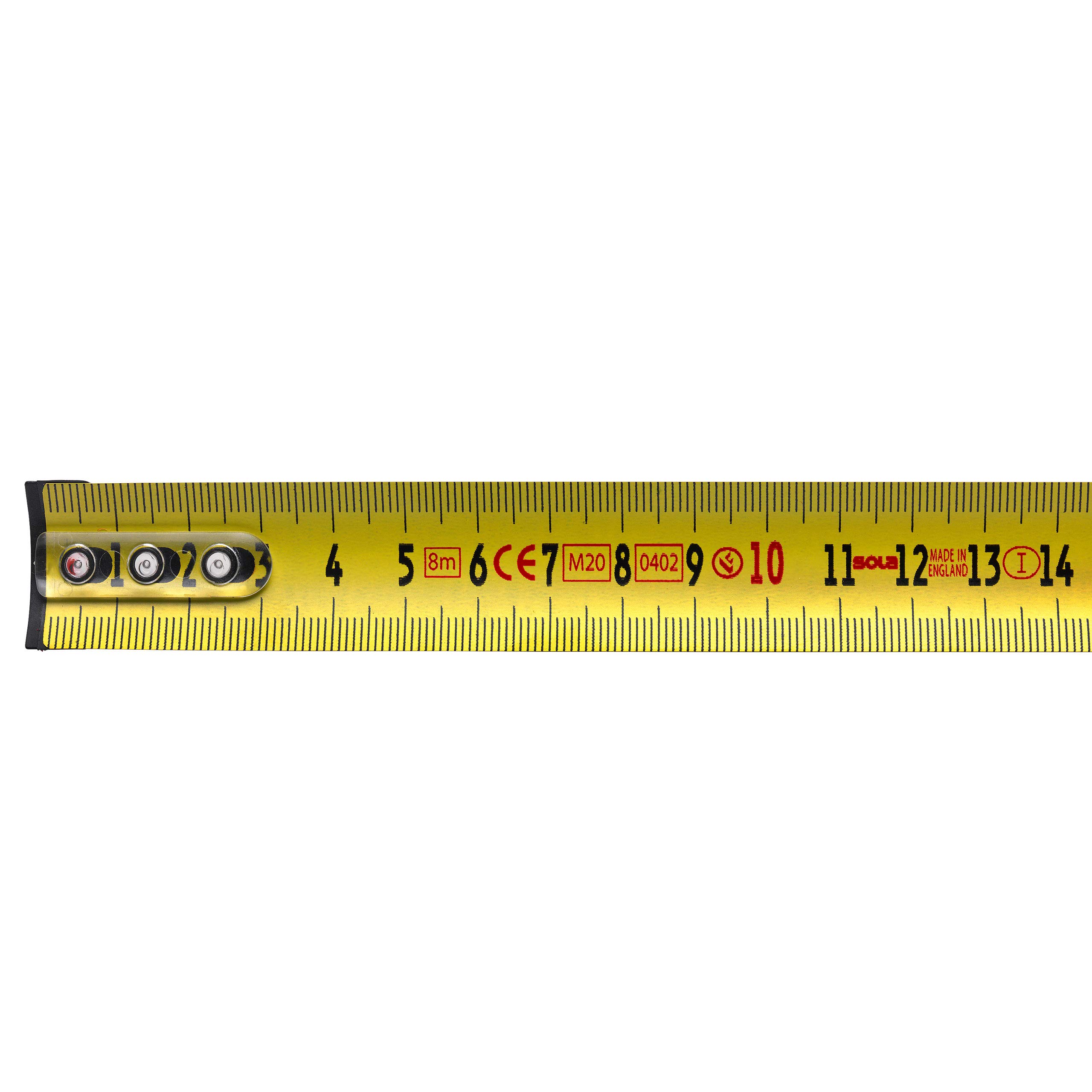 Ivana rolbandmaat met stalen band 5 meter 19 mm breed