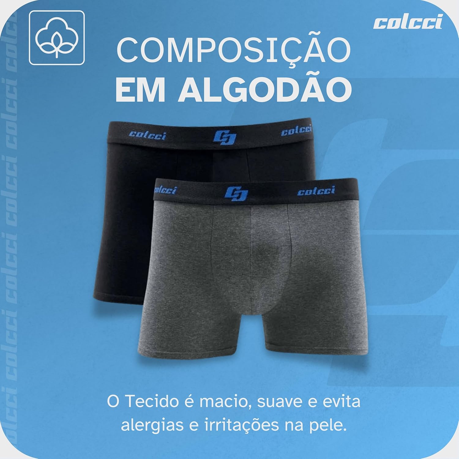 Kit 2 Cueca Boxer Colcci Masculina Algodão Cotton Adulto em promoção! Veja a oferta e mais achadinhos de Moda íntima 3 Hoje é o melhor dia para comprar Kit 2 Cueca Boxer Colcci Masculina Algodão Cotton Adulto com aquele preço maroto! Promoção! Aproveite a oferta! 3
