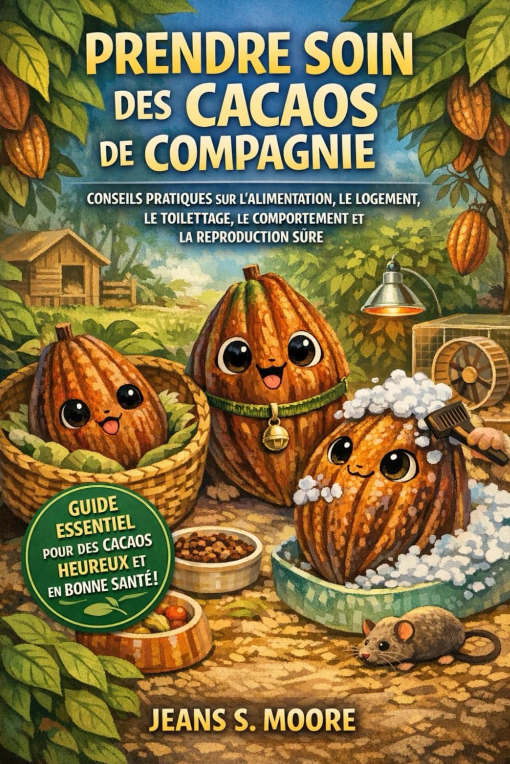 PRENDRE SOIN DES CACAOS DE COMPAGNIE: CONSEILS PRATIQUES SUR L'ALIMENTATION, LE LOGEMENT, LE TOILETTAGE, LE COMPORTEMENT ET LA REPRODUCTION SÛRE.