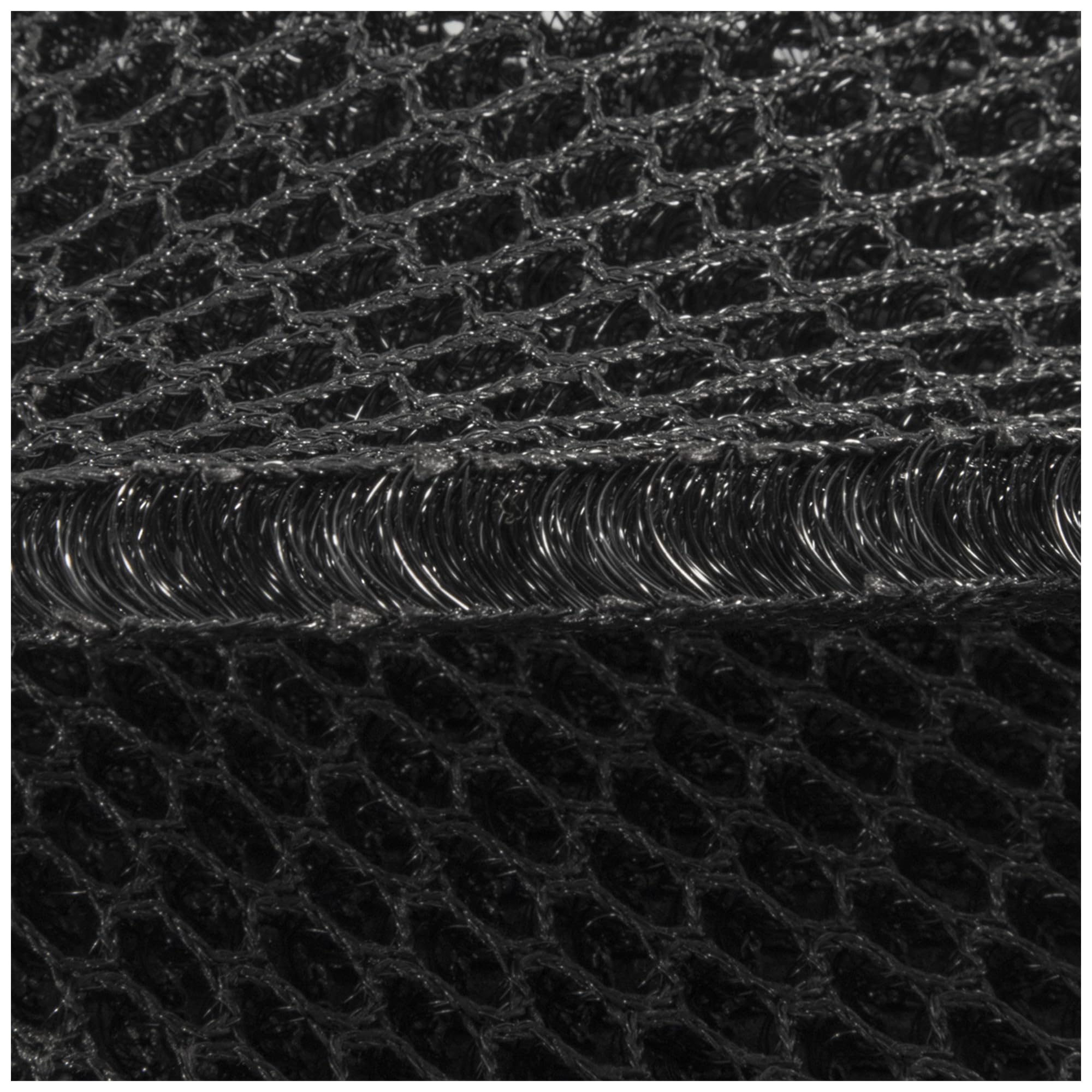 Abstandsgewirke - Air Mesh - 10mm Black 410g/m² - Verschiedene Längen - GLS Versand 150x200cm