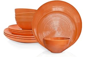 Zak Designs Colorful Melamine Dinnerware