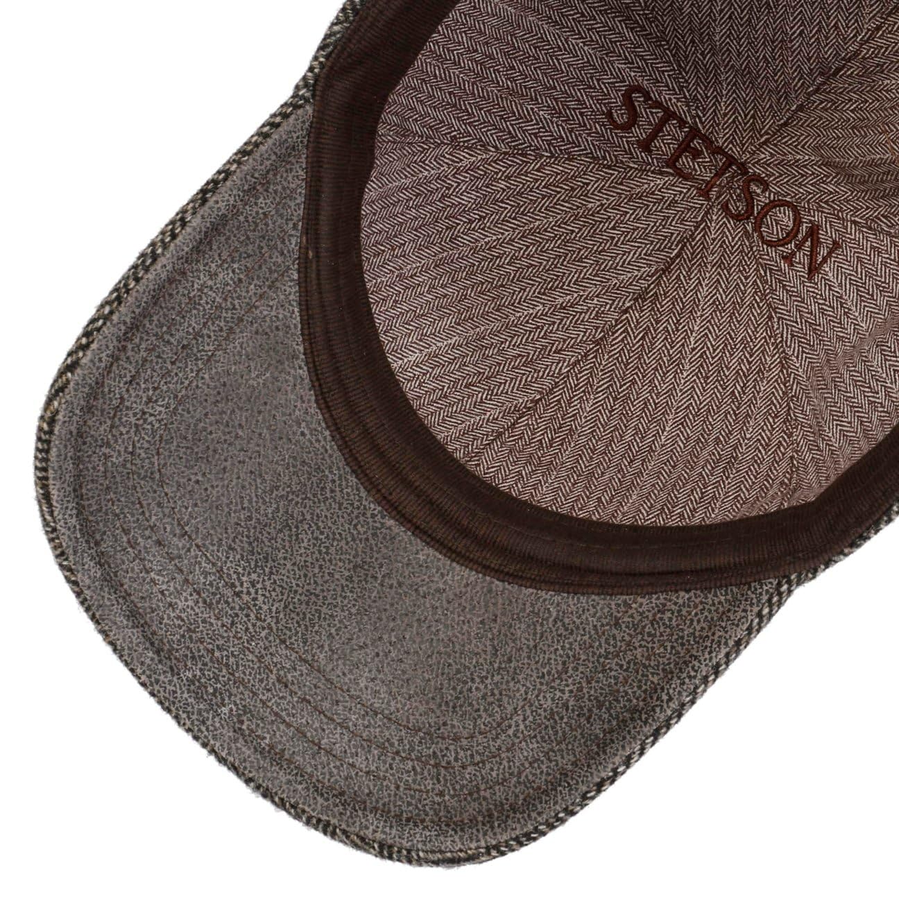 Stetson Czapka Plano WoolMężczyźni - z daszkiem na zime basecap meska Zamknięte tyłu, daszkiem, podszewką,