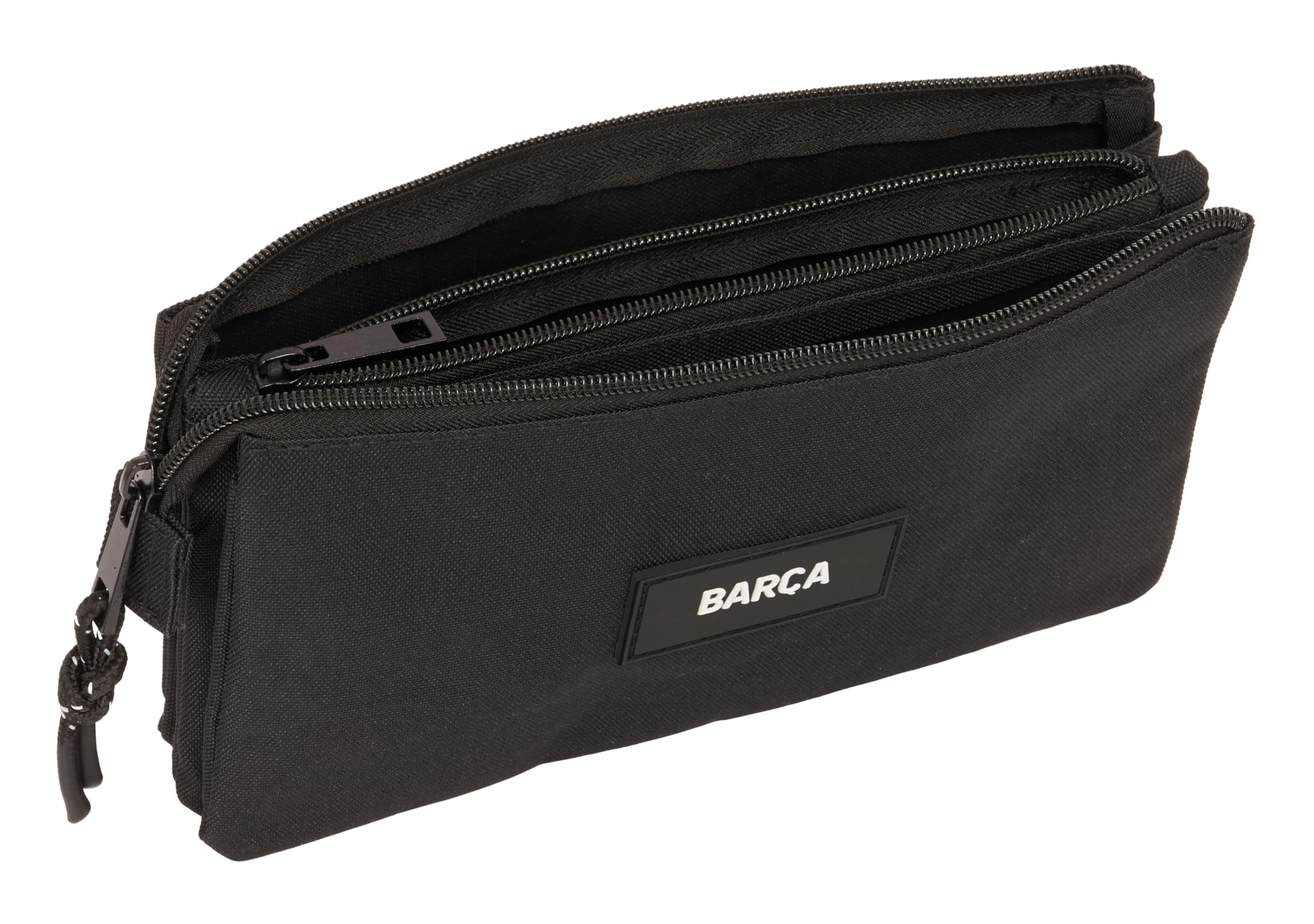 Safta F.C.Barcelona Chica, Triple Pencil Case, Children's Pencil Case, Ideal for School Children Comfortable and Versatile - Image 3