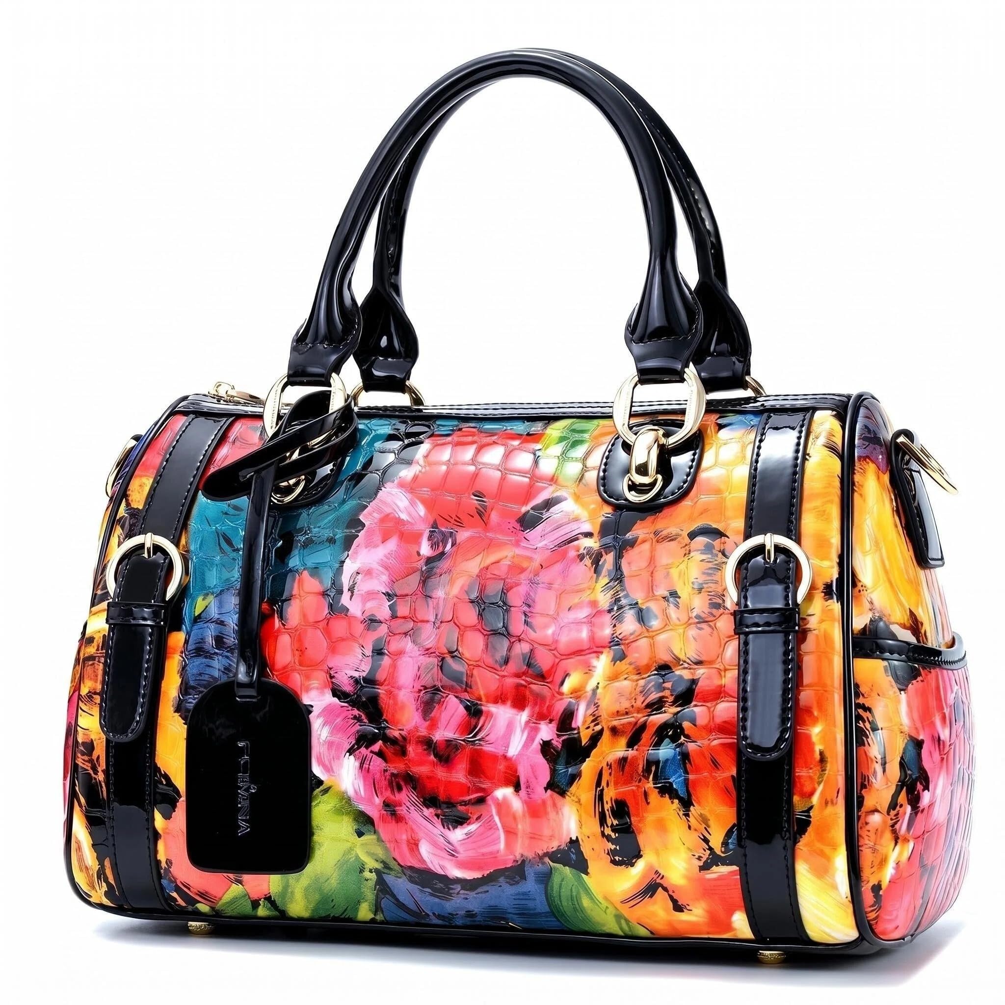 FEIMINA Genuine Leather Shoulder Bags Purses Handbags for Women