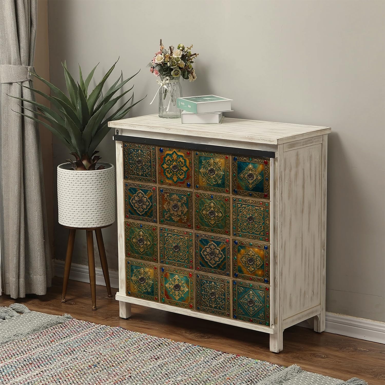 VICCI Foam Self-Adhesive Tiles 24Pcs - Mosaic Peel & Stick | Accent Wall, Coffee Bar, Furniture Facelift | Modern Home Accent