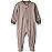 little planet by carter\'s Neutral Sleep and Play made with Organic Cotton, Brown Stripe, 6M