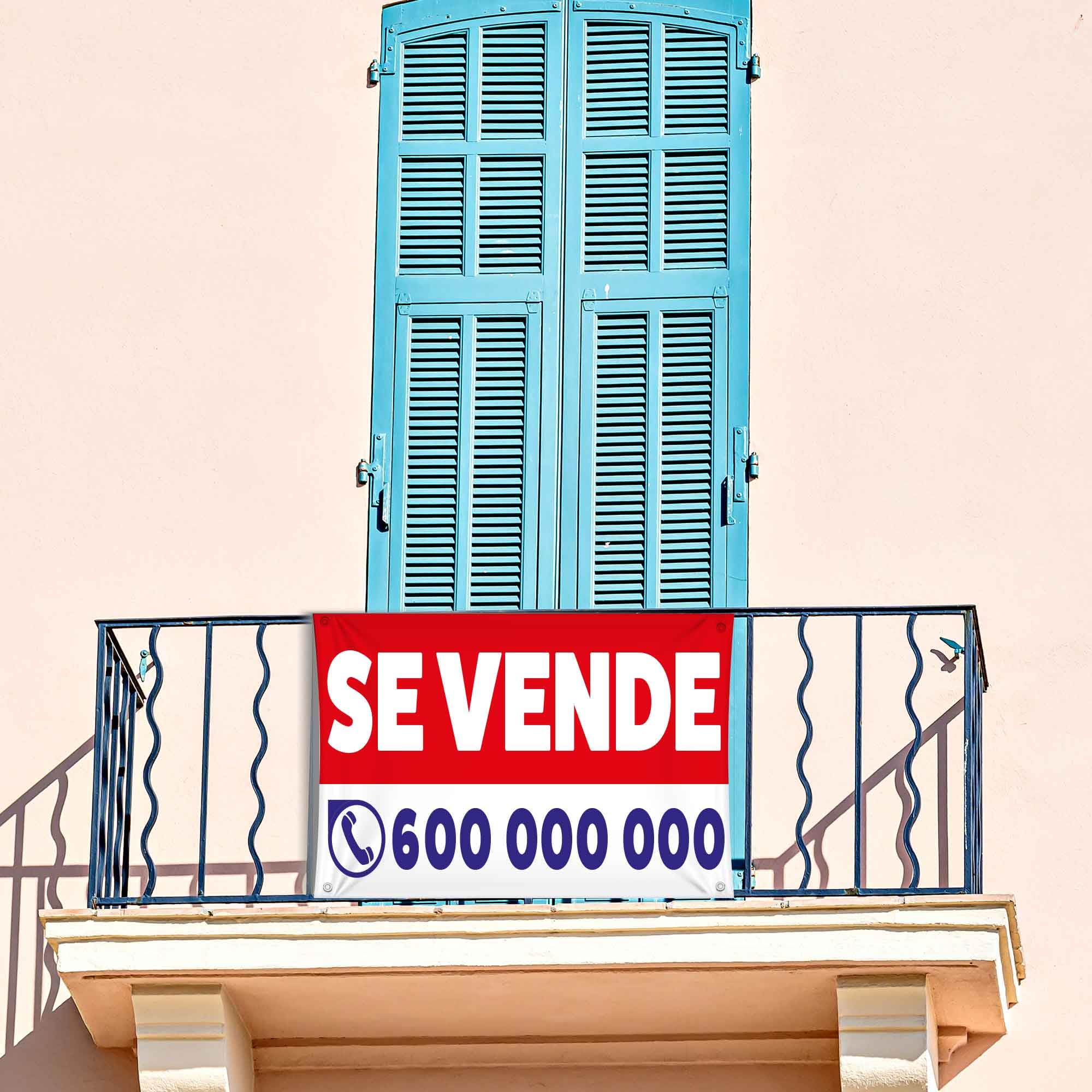 Pancarta Personalizada 200x200 cm Lona Publicitaria 450g Rotuprinting