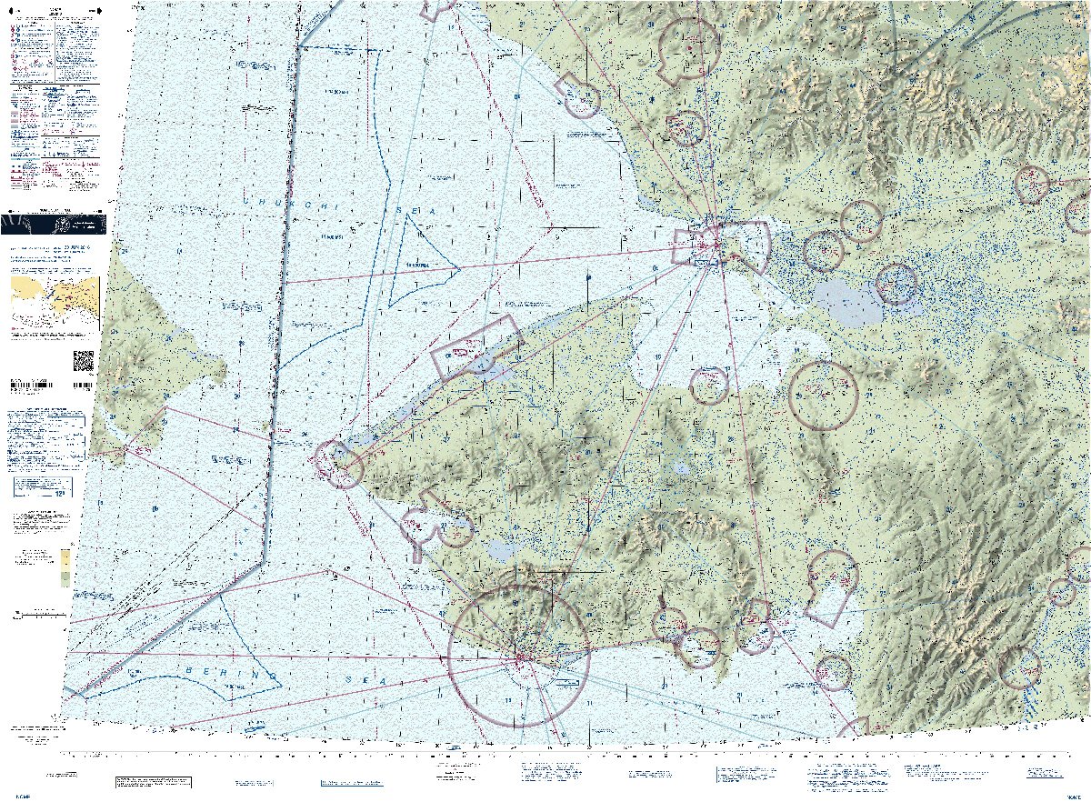 FAA ChartsVFR Sectional NOME SNOM (Current Edition)
