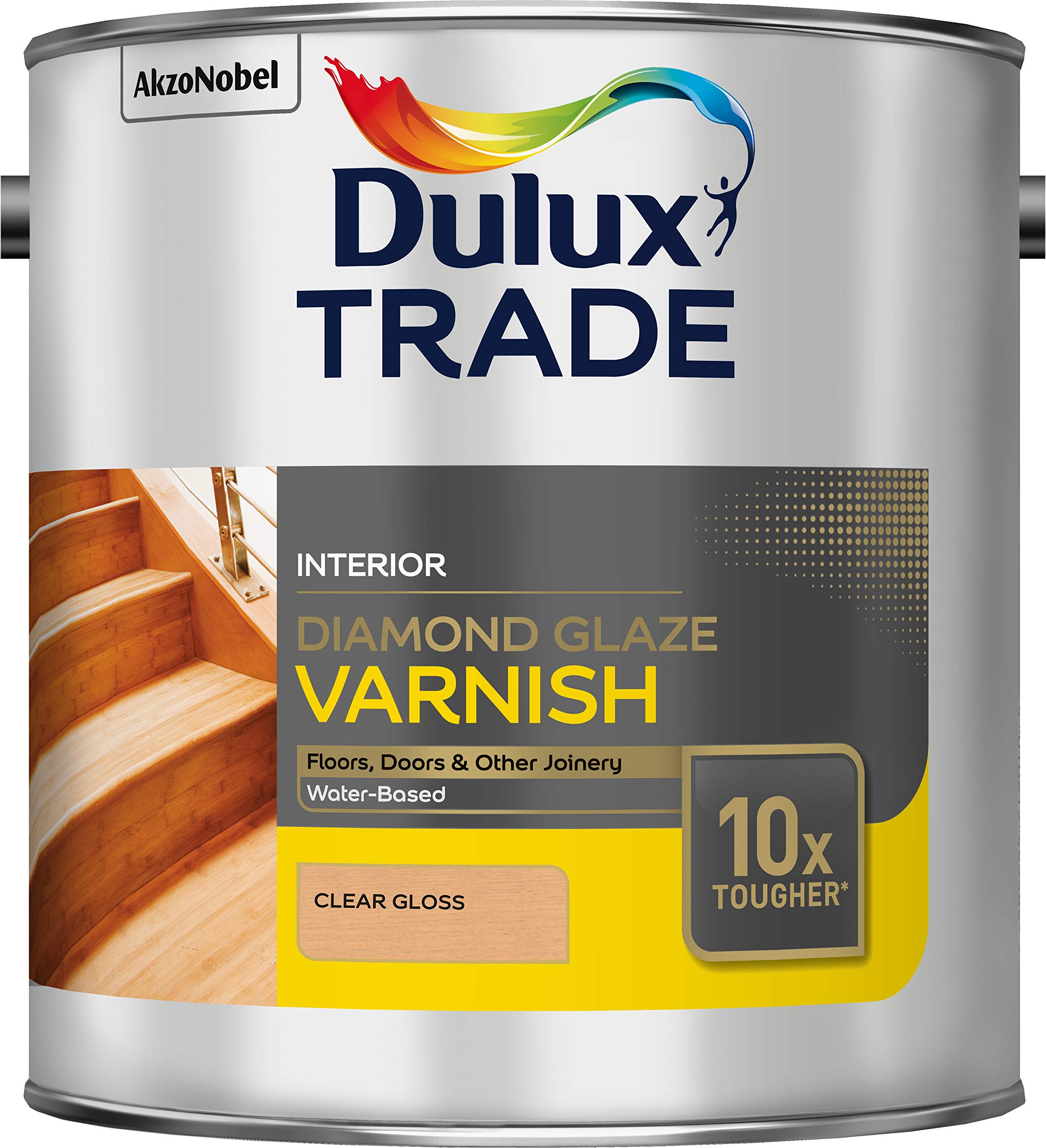Dulux Trade Unisex Clear Diamond Glaze Varnish Gloss
