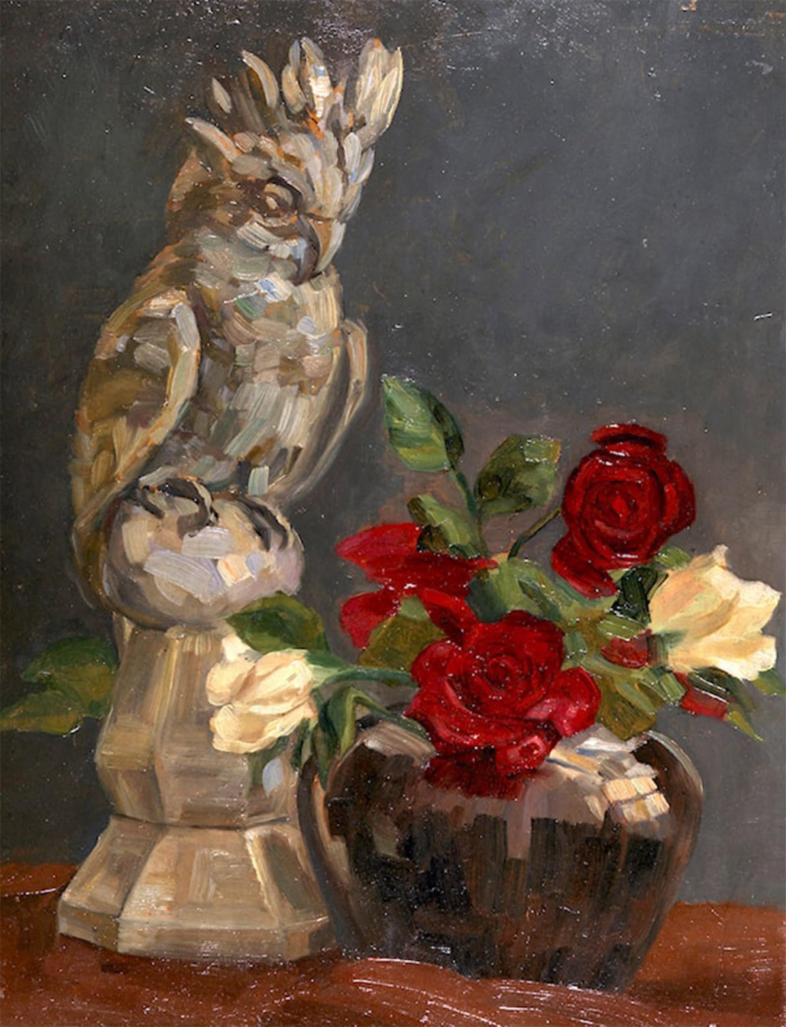 SERENDIPITP Aesthetic Poster Photo Wall Print Retro Picture the Cockatoo by Leo Putz Modern Wall Artwork for Home Decor 60x90cm