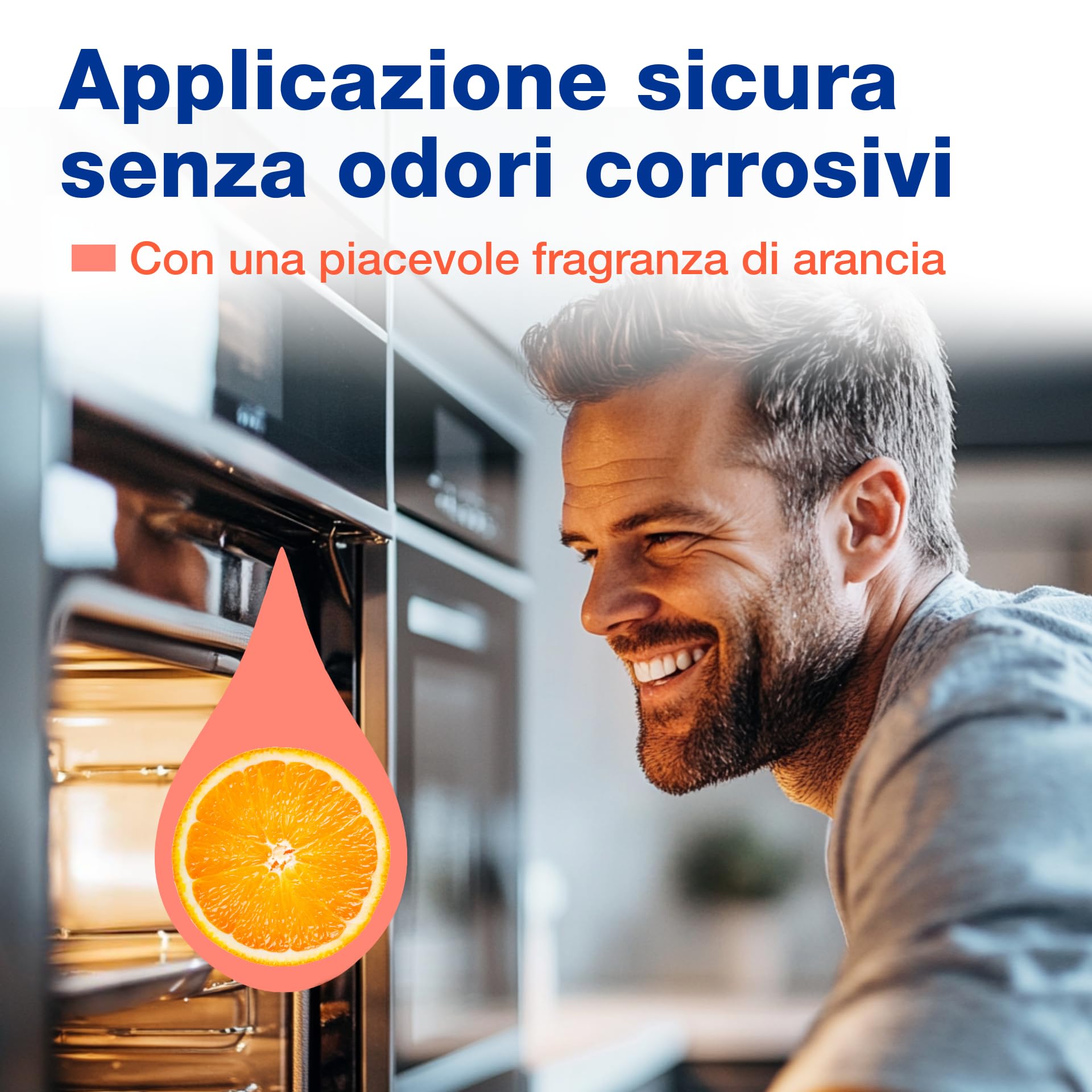 bio-chen Gel pulizia forno 6L + spazzola | Gel puliforno prodotti per la casa - Prodotto professionale per pulire il incrostati