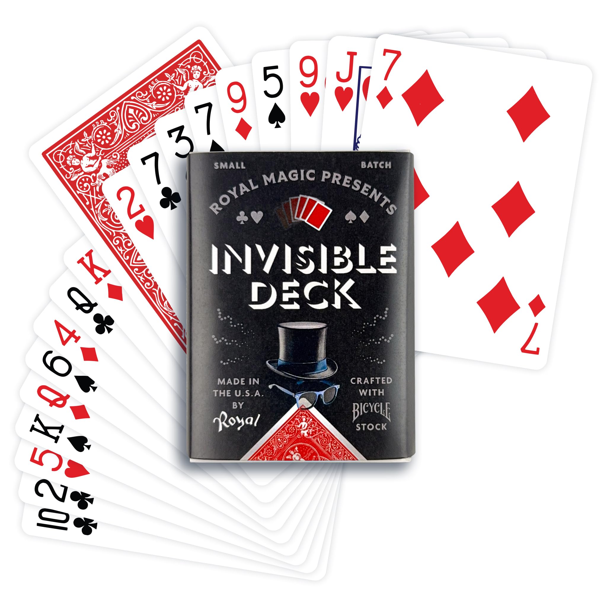Amazon.com: Playing Cards – Invisible Deck of Cards Trick Made