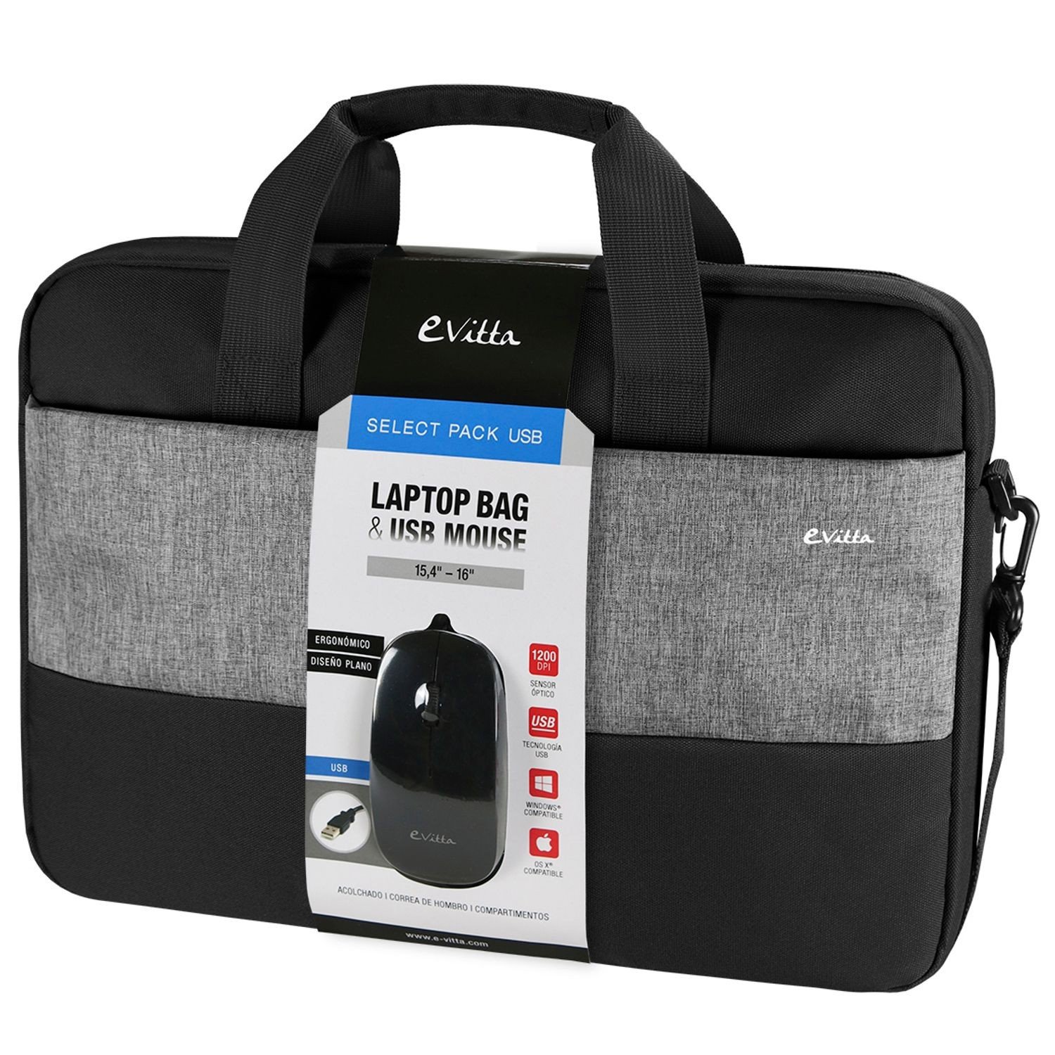 DICOTA D32115-RPET Maletines Para Portátil 40,6 Cm (16") Mochila Negro