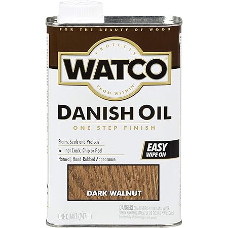 Rust Oleum 65841 Watco Danish Oil Finish, Dark Walnut