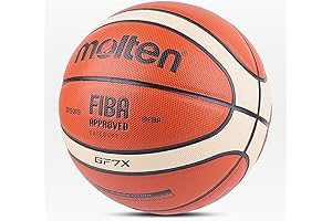 Balones de baloncesto Molten: Balones oficiales de competición certificados, perfectos para jugadores...