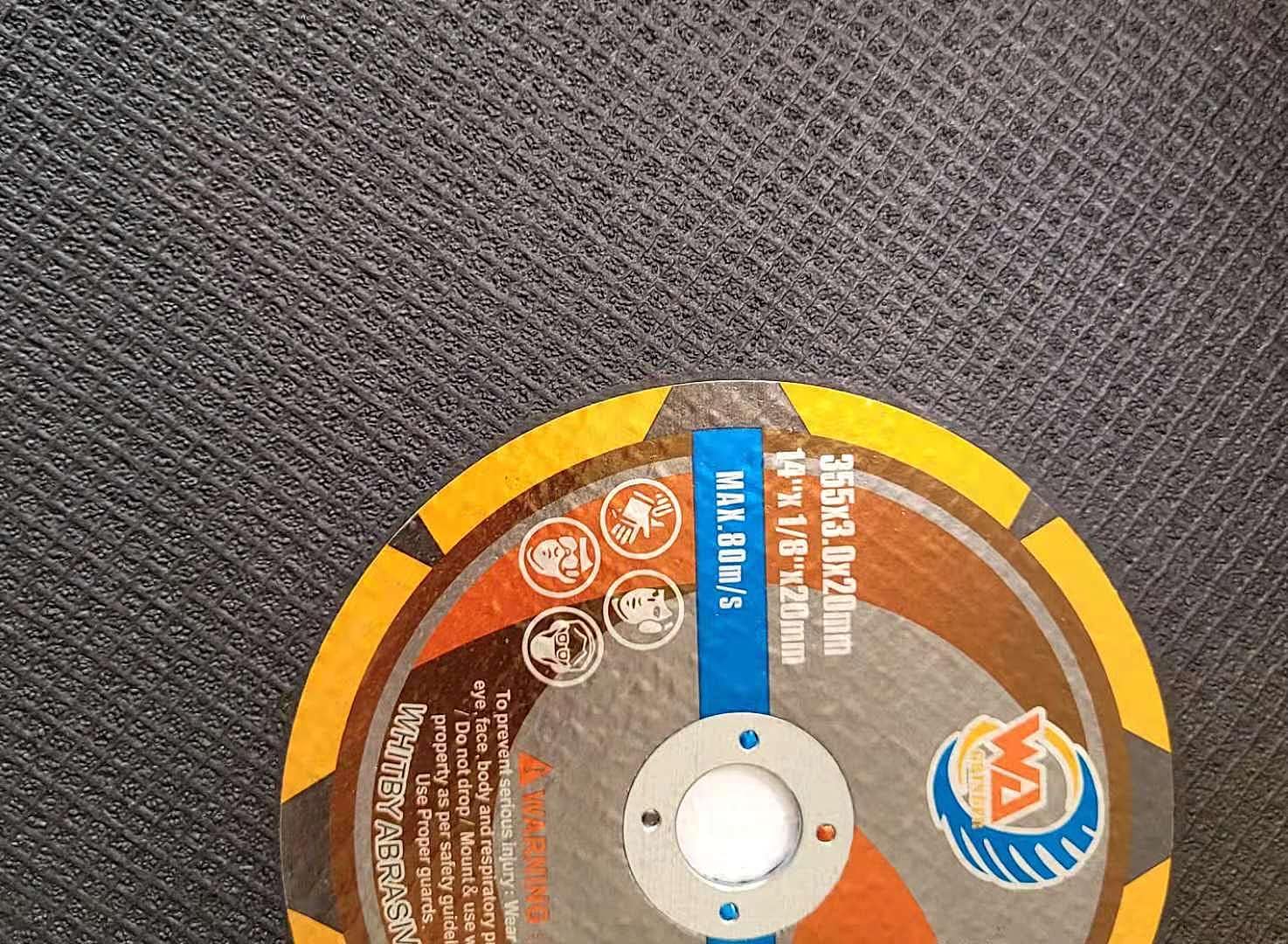 Pack Of 20 Parweld 125mm X 1mm Stainless Steel Cutting Discs For Angle Grinder 4 thumbnail image