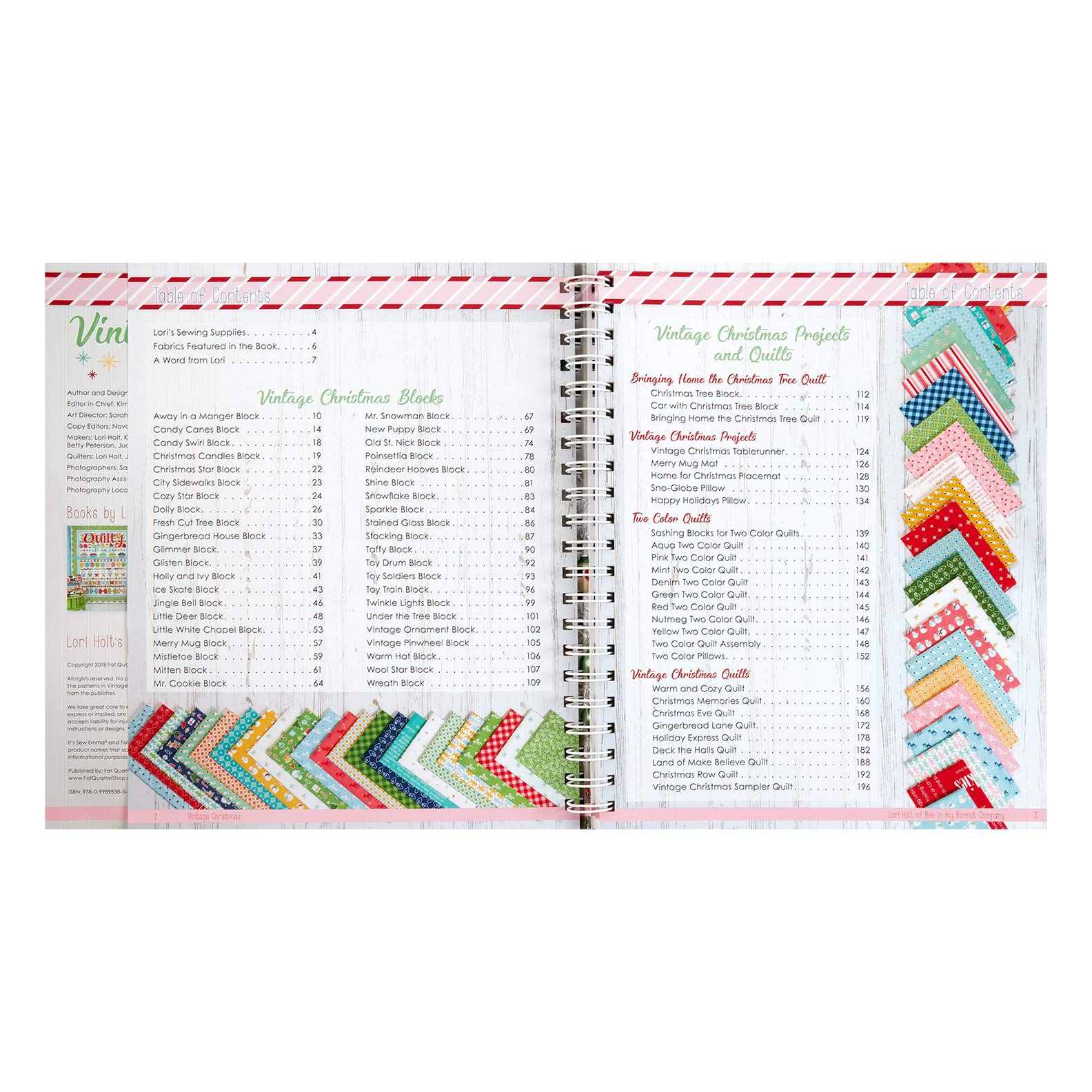 Its Sew Emma Vintage Christmas Book By Lori Holt - Image 3