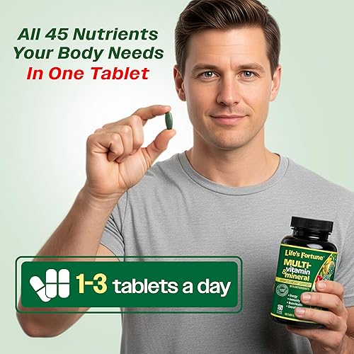 Miniatura 5 de Fortuna de la vida® Multivitamin & Minerales 180 Tabletas