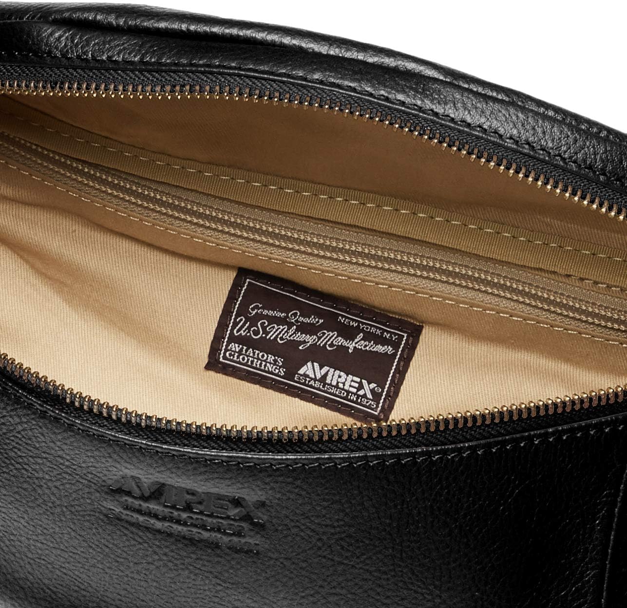 AVIREX ボディバッグ AVX5614 黒　新品未使用 LOWARD -ONLINE SHOP-