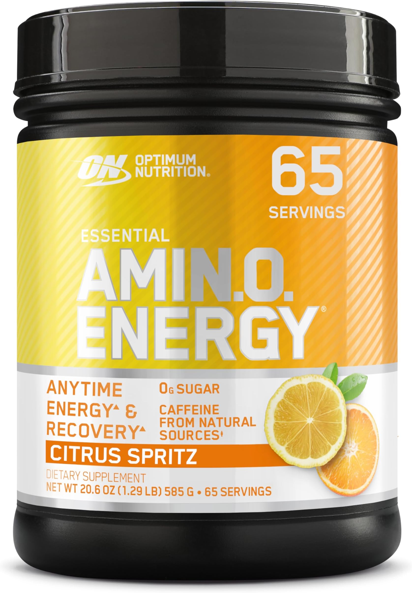 Amino Energy - Pre Workout with Green Tea, BCAA, Amino Acids, Keto Friendly, Green Coffee Extract, Energy Powder - Citrus Spritz, 65 Servings (Packaging May Vary)