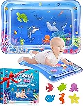 Water Mat Baby BPA-Free for 3 6 9 12 Months Baby Play Mat Toy Water Play Mat Baby Aqua Mat Baby for Babies from 3 Months Sensory Mat for Tummy Time & Baby Development
