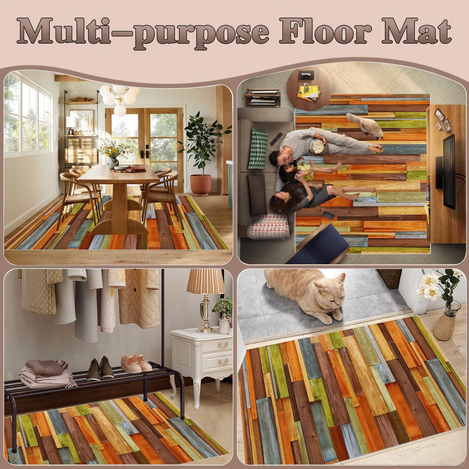 Alfombrilla para Silla de Oficina Gaming, Alfombra para protección de Suelos Duros, Protector Suelo Silla Ruedas, Tapete para Silla Rodante, Alfombrilla para Silla de Escritorio 140 x 160 cm