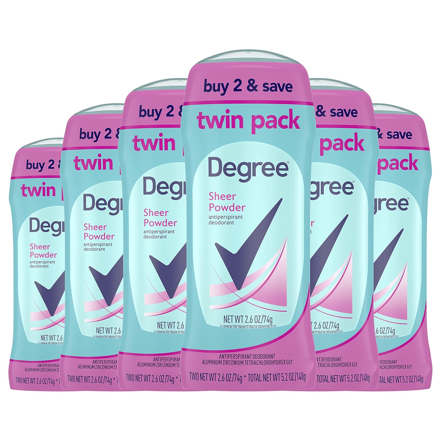 Degree Antiperspirant Deodorant 48Hour Sweat and Odor