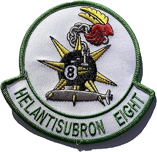 HS-8 Eightballers Squadron Patch â€“ Sew On