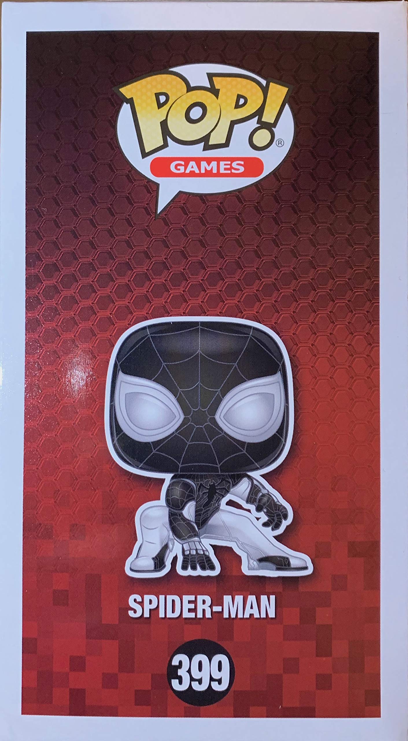 Pop! Games Spider-Man Vinyl Bobble-Head Spider-Man (Glows in