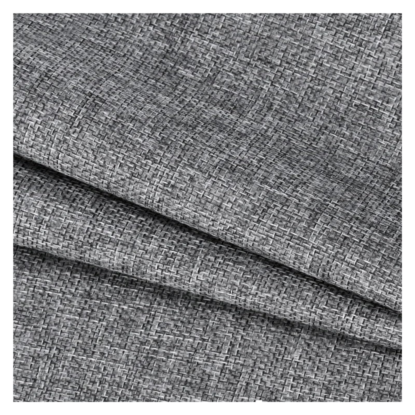 Tela de Reparacion Parches de reparación lino, tela autoadhesiva for sofá, ropa, muebles, bolsas mano, cinta for asientos coche, sofás, Material for caja joyería DIY(Color 2,S- 33x100cm)