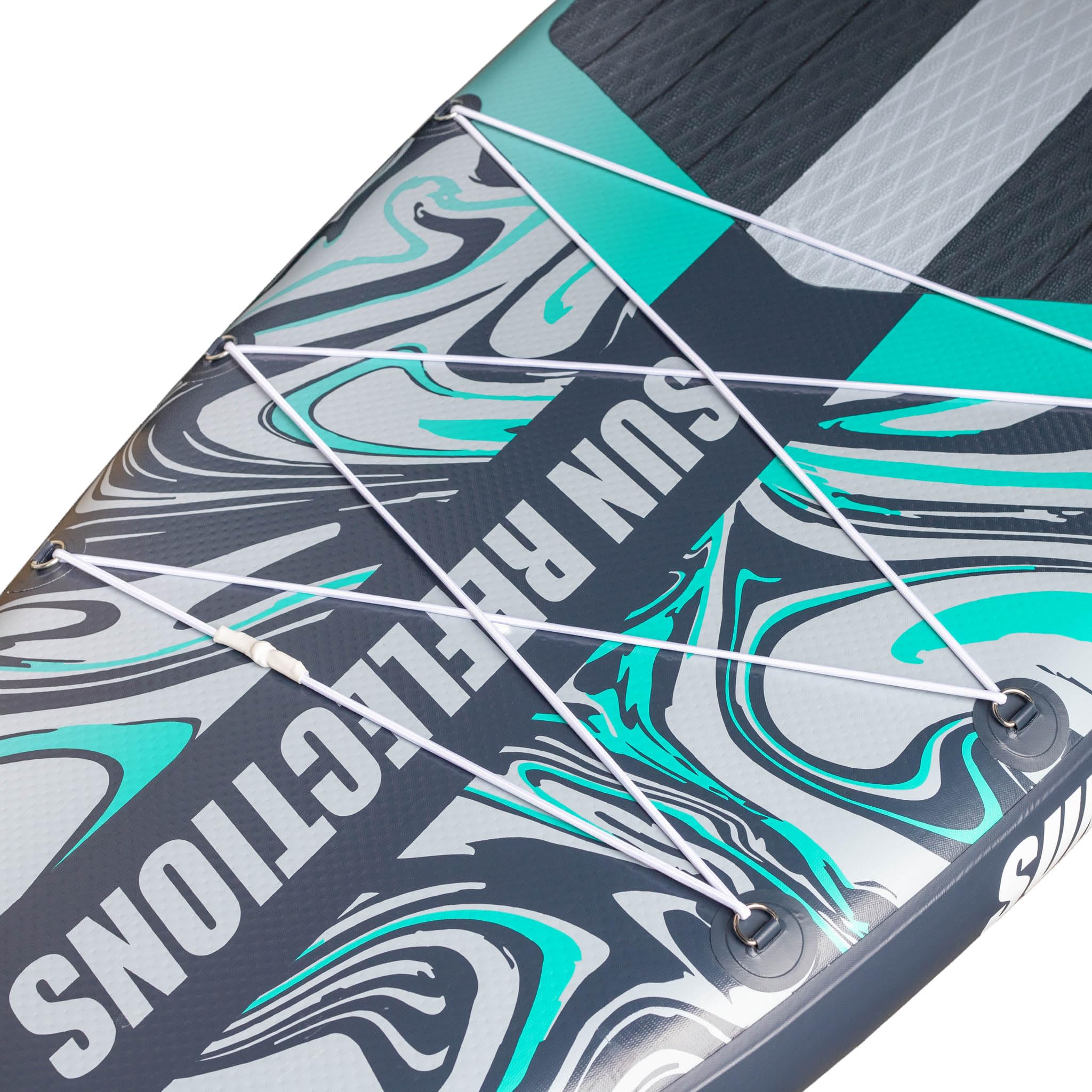 Sun Reflections - Tavola da SUP gonfiabile per principianti, set completo