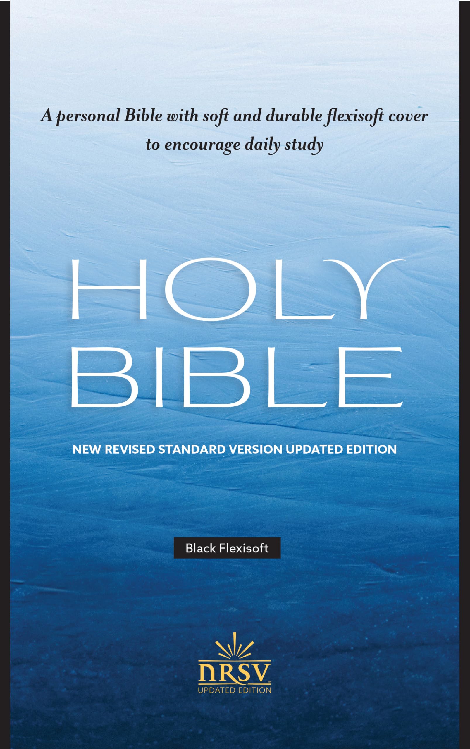 Hendrickson Publishers NRSV Updated Edition Bible (Flexisoft, Black)