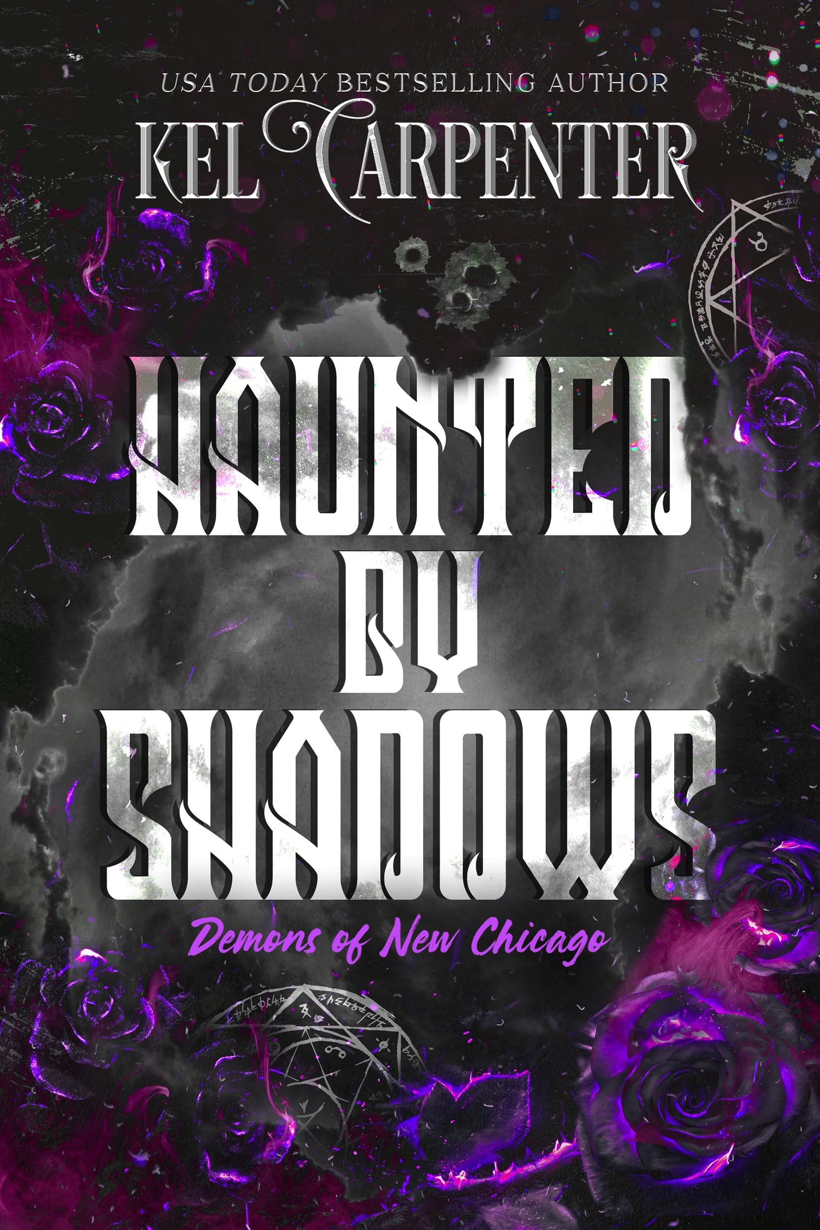 Book cover for Haunted by Shadows