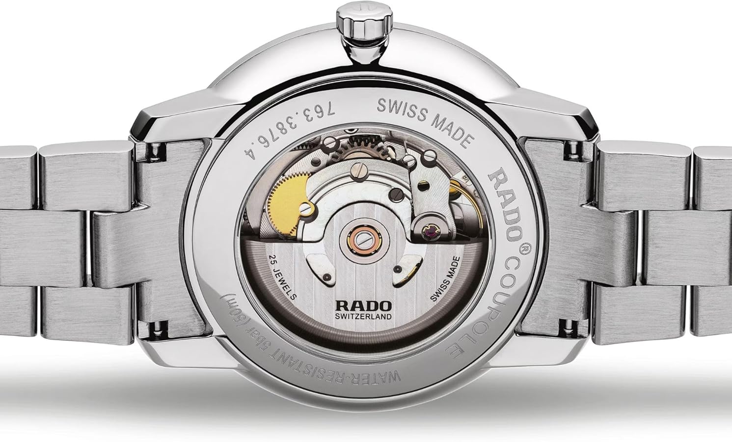 Amazon.com: Rado Unisex Coupole Classic Stainless Steel Swiss