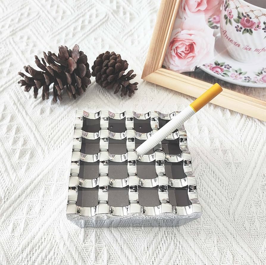 ヴィンテージ灰皿 Amazon.co.jp: Honoro ヴィンテージ灰皿 金属製 16分割の