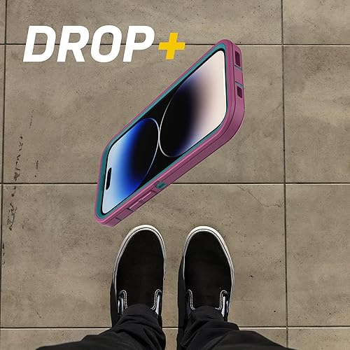 Miniatura 4 de OtterBox Serie Defender edición sin pantalla para iPhone 14 Pro (solamente) - Canyon Sun (rosa)