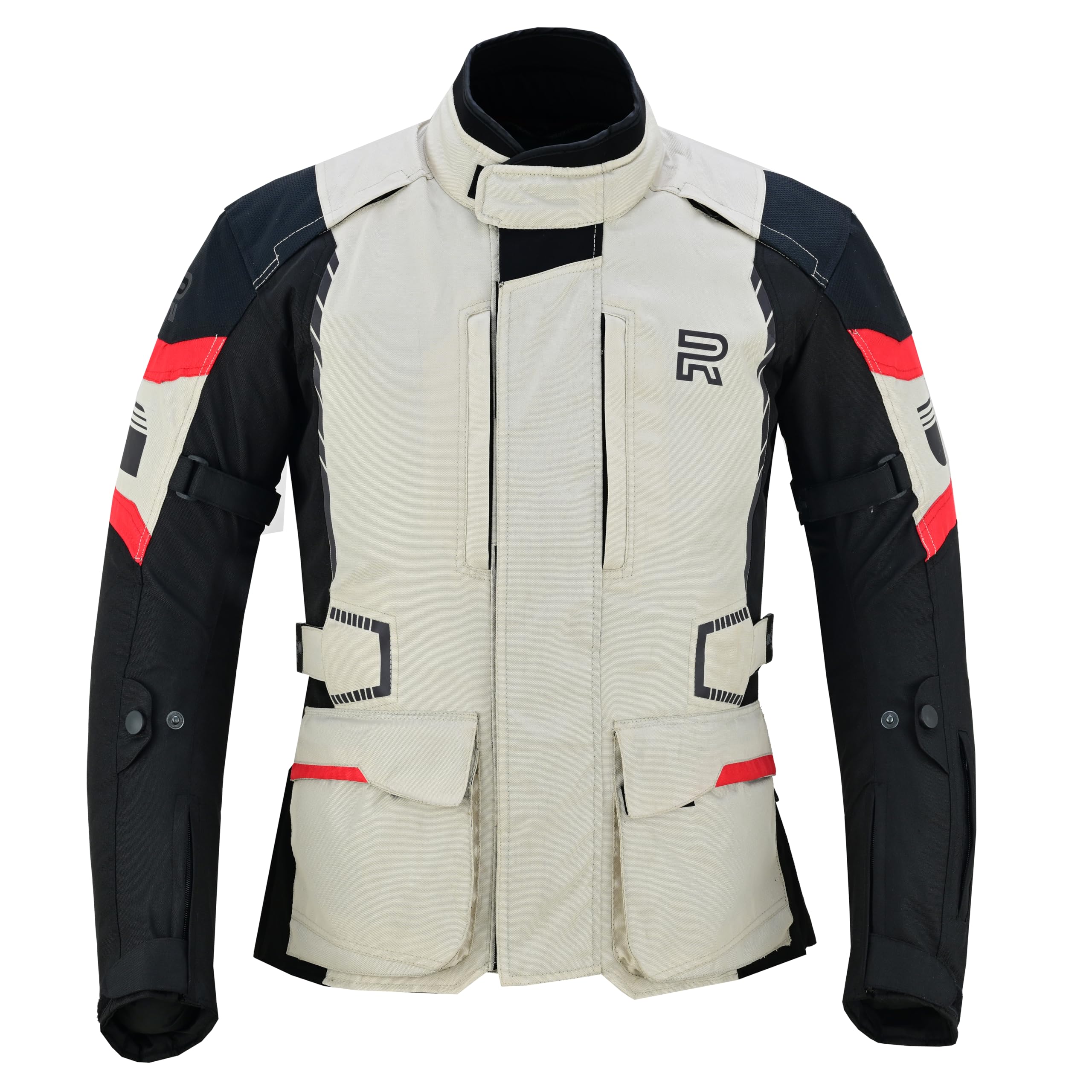 RAXUS FORCE GIACCA MOTO UOMO INVERNO IMPERMEABILE OMOLOGATA CE
