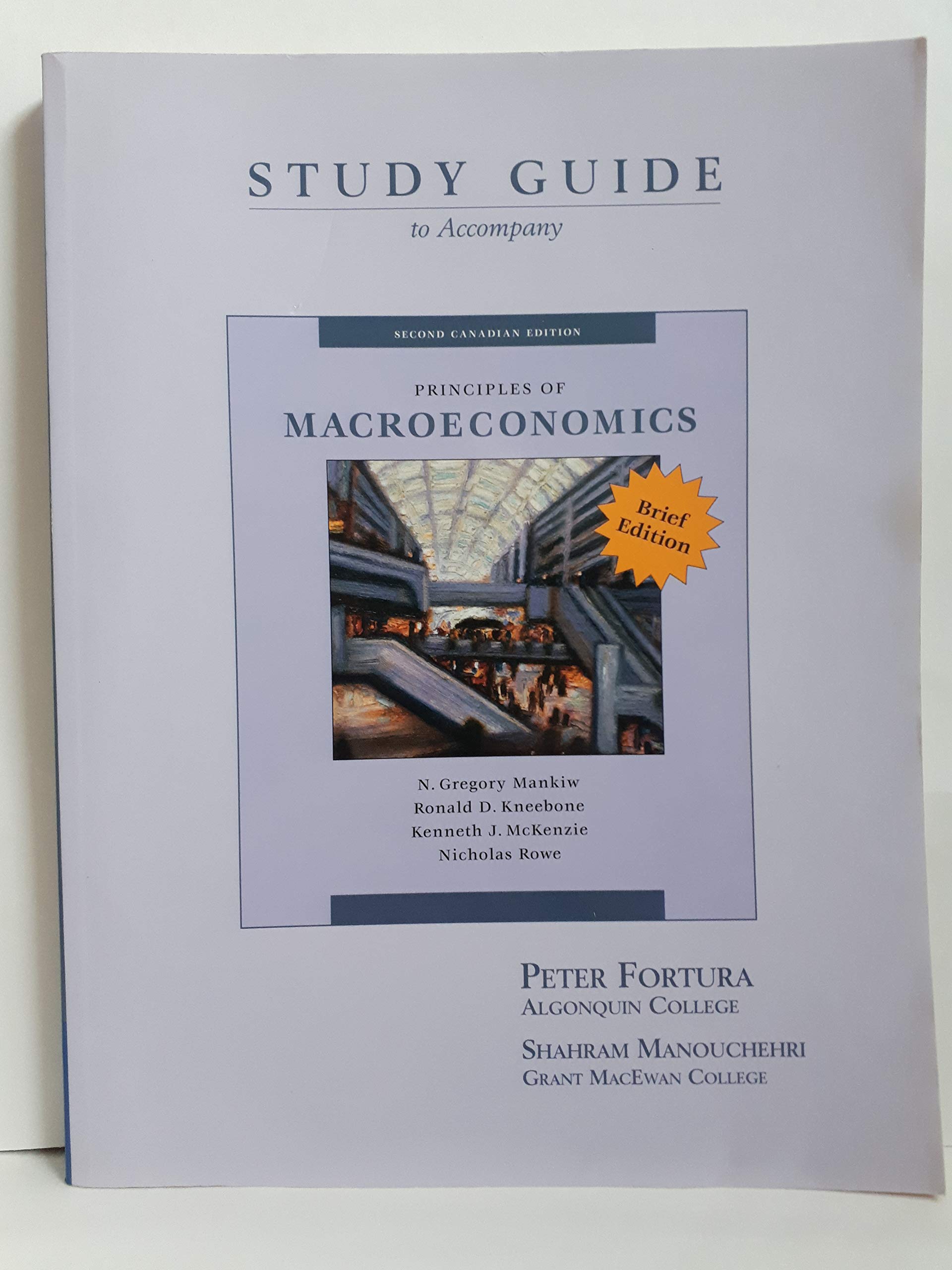 Study Guide to Accompany 'Principles of Macroeconomics' [Paperback]