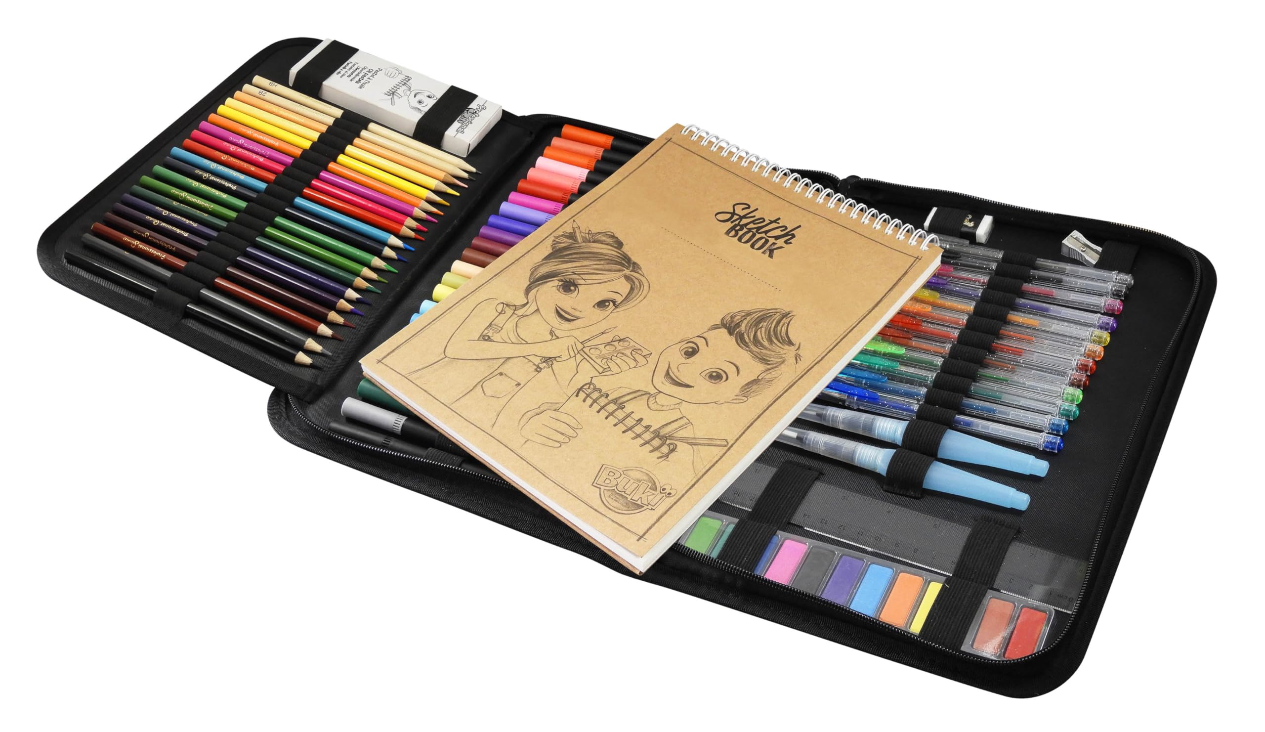 Buki - Professional Studio Astuccio da Disegno, 5436