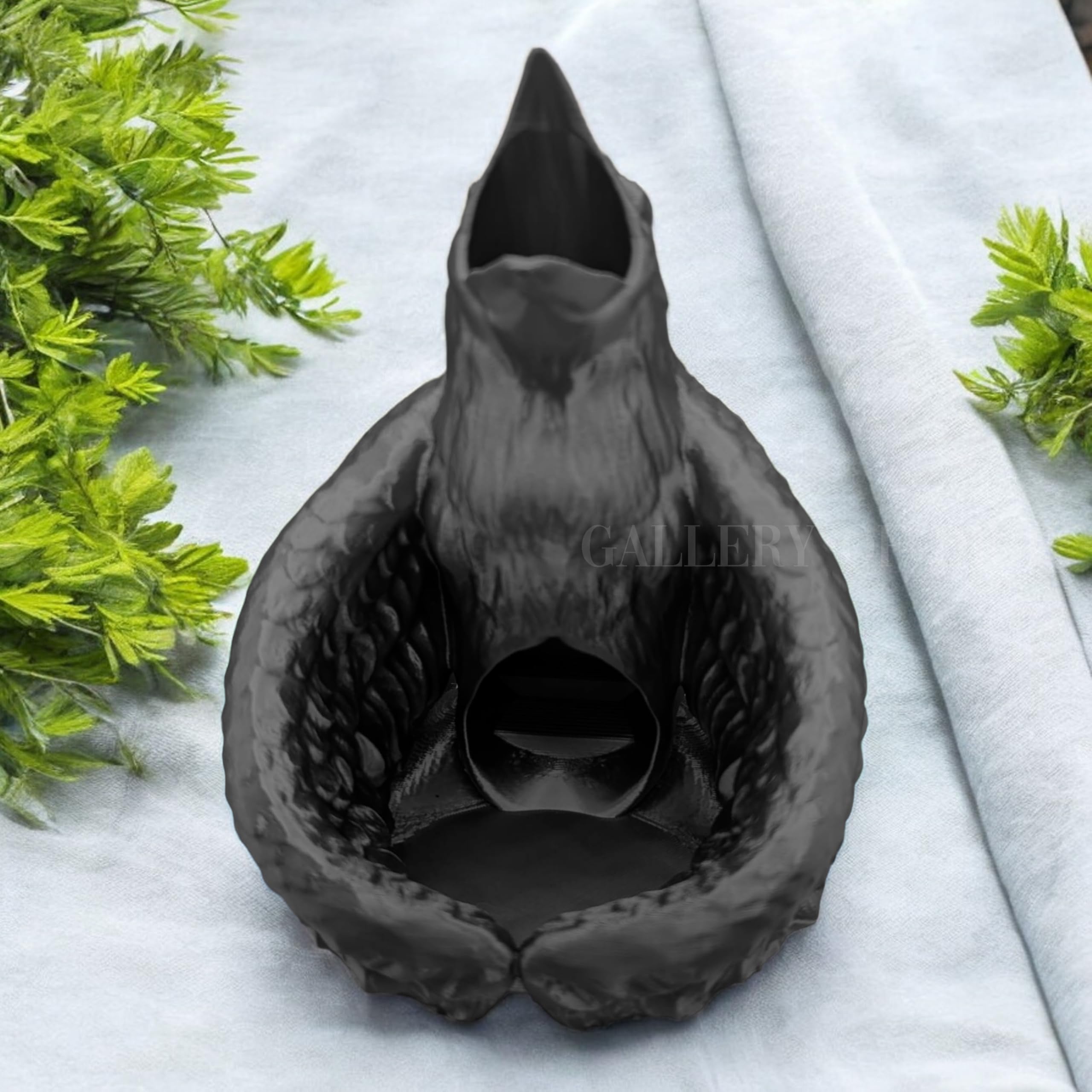 Incantevole torre di dadi Raven per appassionati di giochi di ruolo, accessorio perfetto per dungeons and dragons, ideale per DND, corvo, uccello, gotico, dadi e regali, Warhammer, giochi fantasy, da