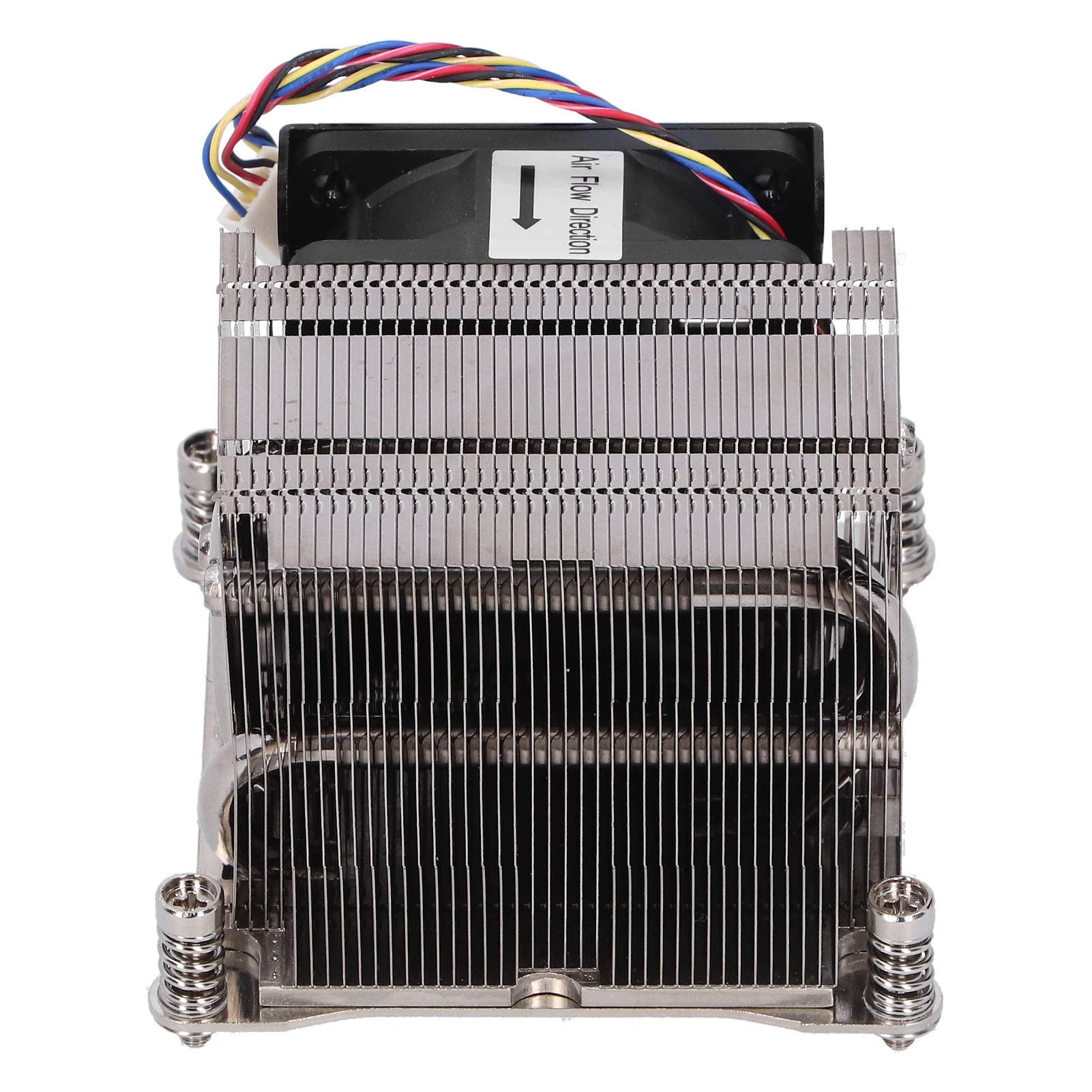 Rengue Disipador de Calor Activo para CPU, Ventilador de Refrigeración para Servidor 8400 RPM, 65 Mm, para E5-2600 Series Socket LGA2011 Square Narrow ILM 2U