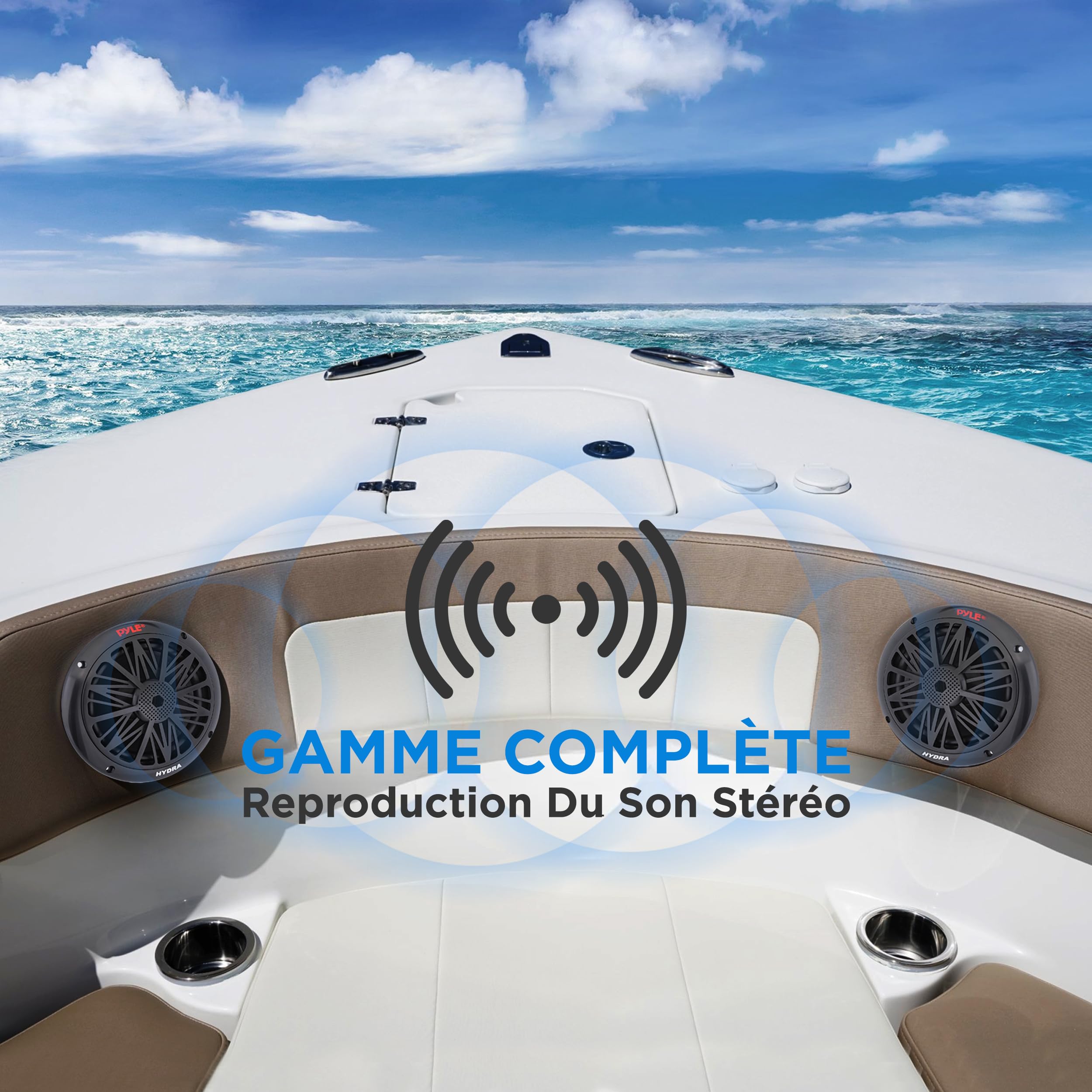 Pyle Marine Luidsprekers - Waterdichte Speakers - Weerbestendig - met LED Lichten- 250 Watt - 2-weg - Zwart - Buitenspeaker | fnac België Pyle Marine Luidsprekers - Waterdichte Speakers - Weerbestendig - met LED Lichten- 250 Watt - 2-weg - Zwart - Buitenspeaker | fnac België